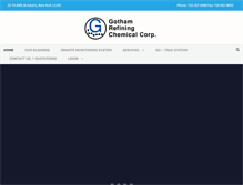 Tablet Screenshot of gothamchemical.com